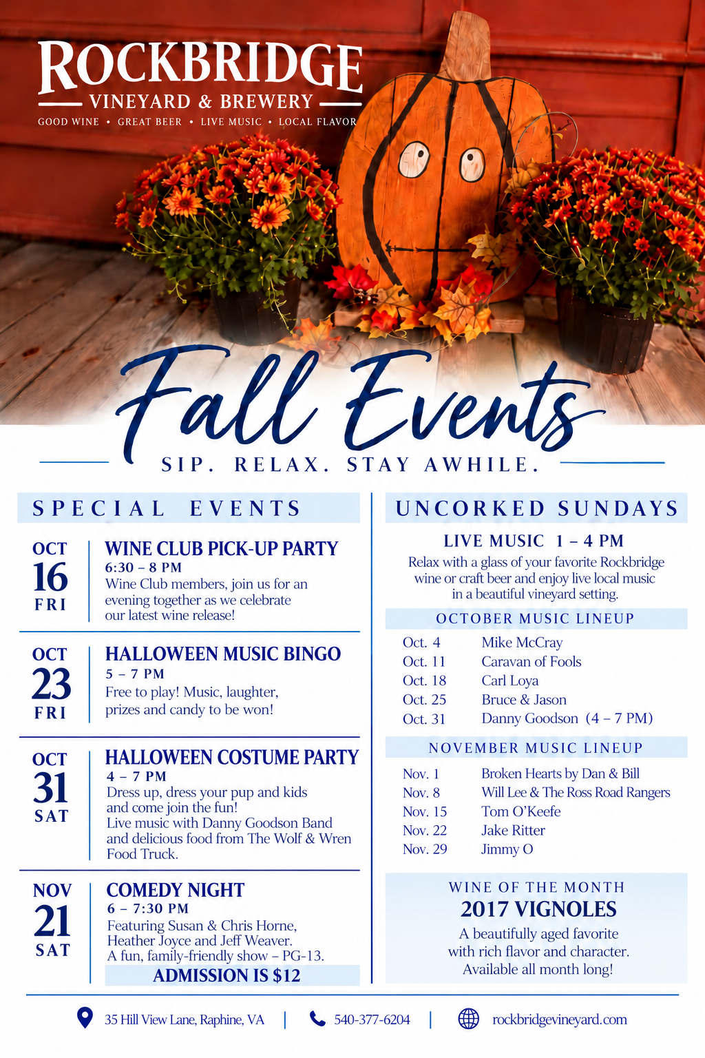 Fall events